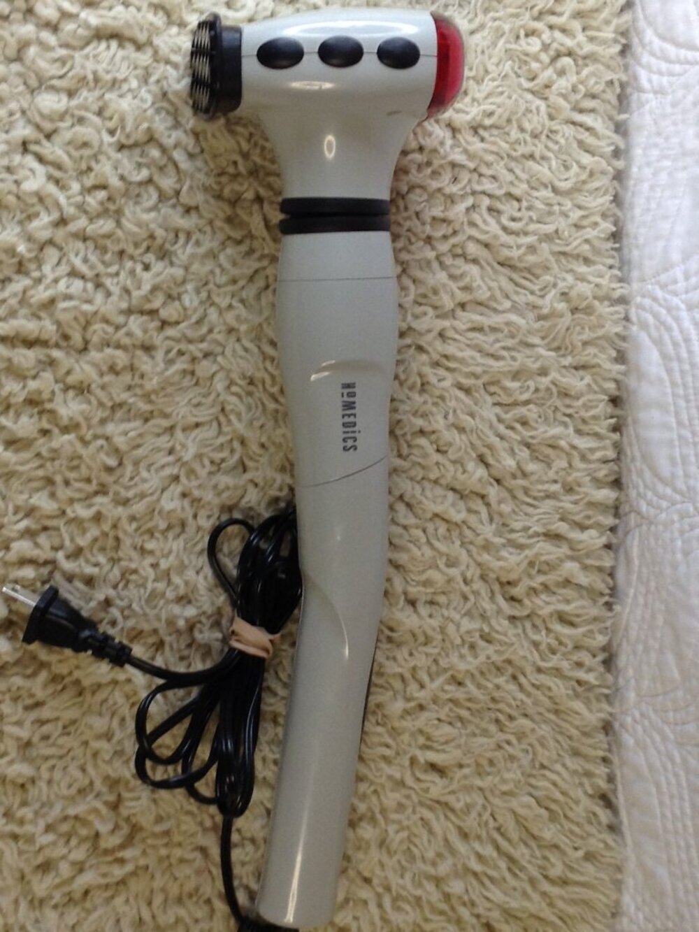Homedics IR500 Massager Positional Infer Red 9 Custom settings Health and body
